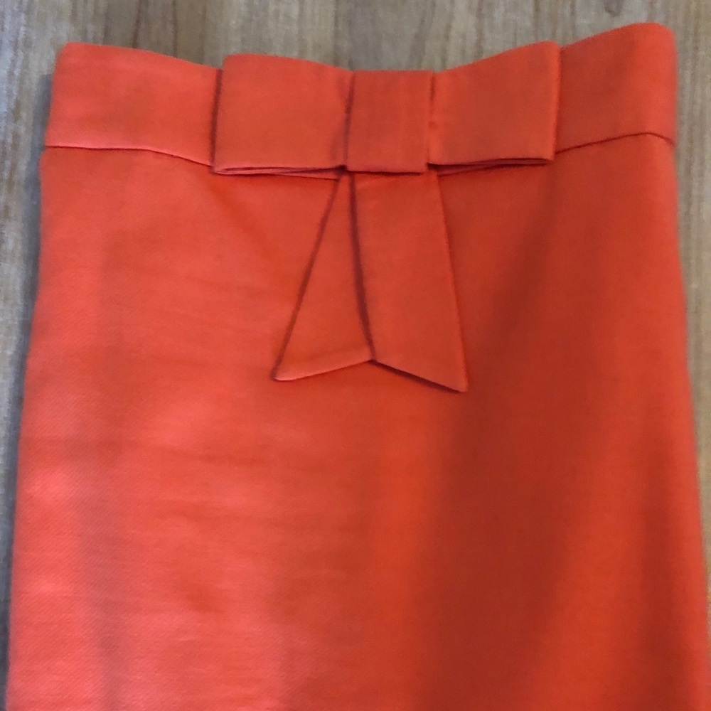 Jcrew high-waisted skirt with bow!
